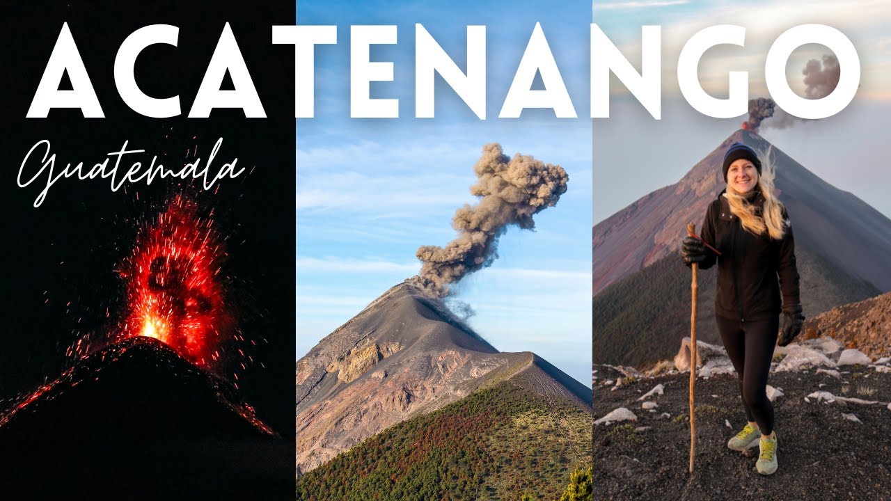 2-Day Overnight Hike to Acatenango & Fuego Volcano in Guatemala (VLOG 63)