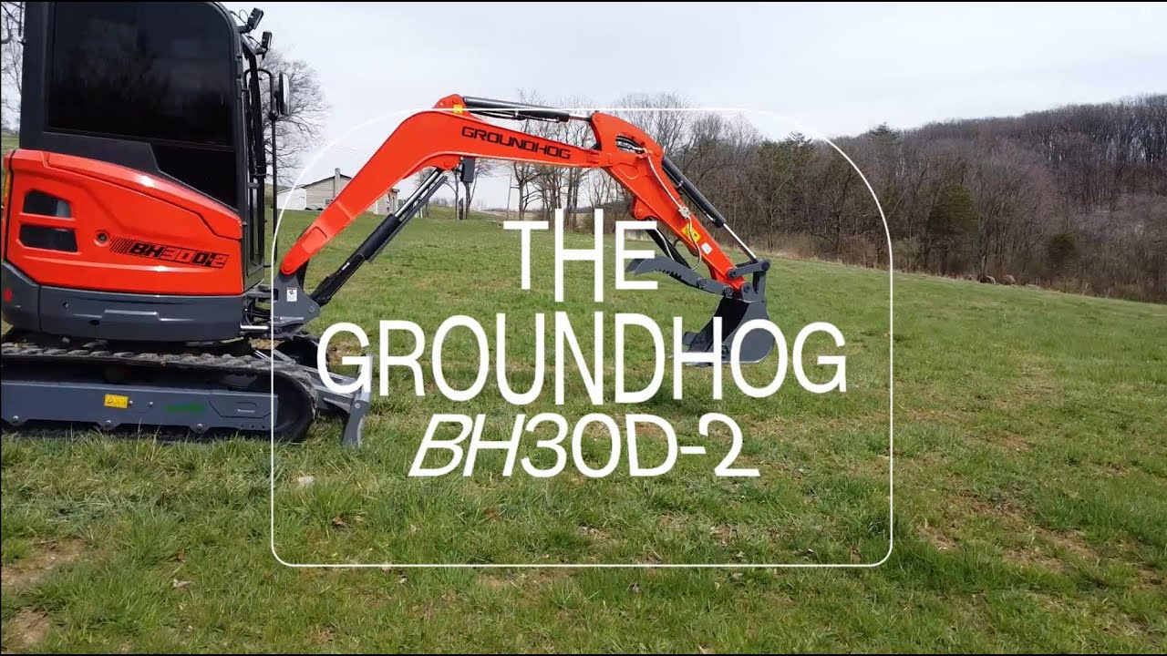 Unearth Savings with the Groundhog BH30D-2 Excavator!