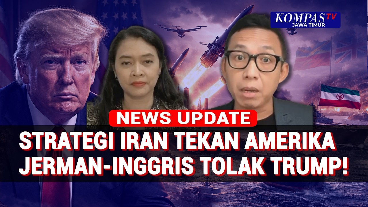 Trump Ditolak Sekutu! Misi Kawal Selat Hormuz Gagal, Iran Berhasil Tekan AS? Ini Kata Pengamat