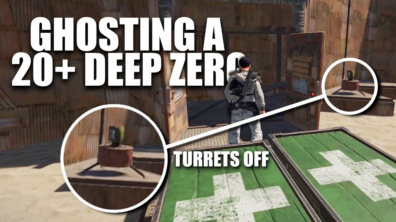 GHOSTING and ROBBING a 20+ DEEP ZERG | Rust Solo Survival (2 of 4)