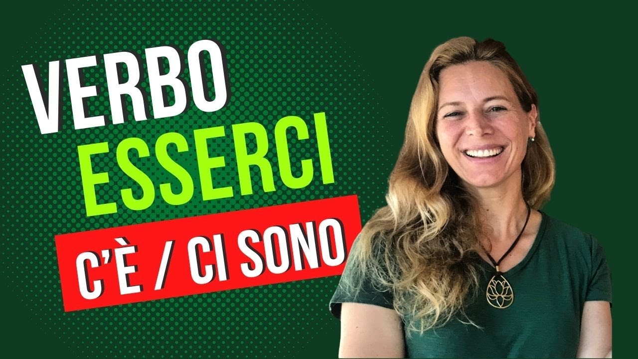 ITALIANO EM GOTAS - C'&egrave; / Ci sono: Verbo ESSERCI #gota07