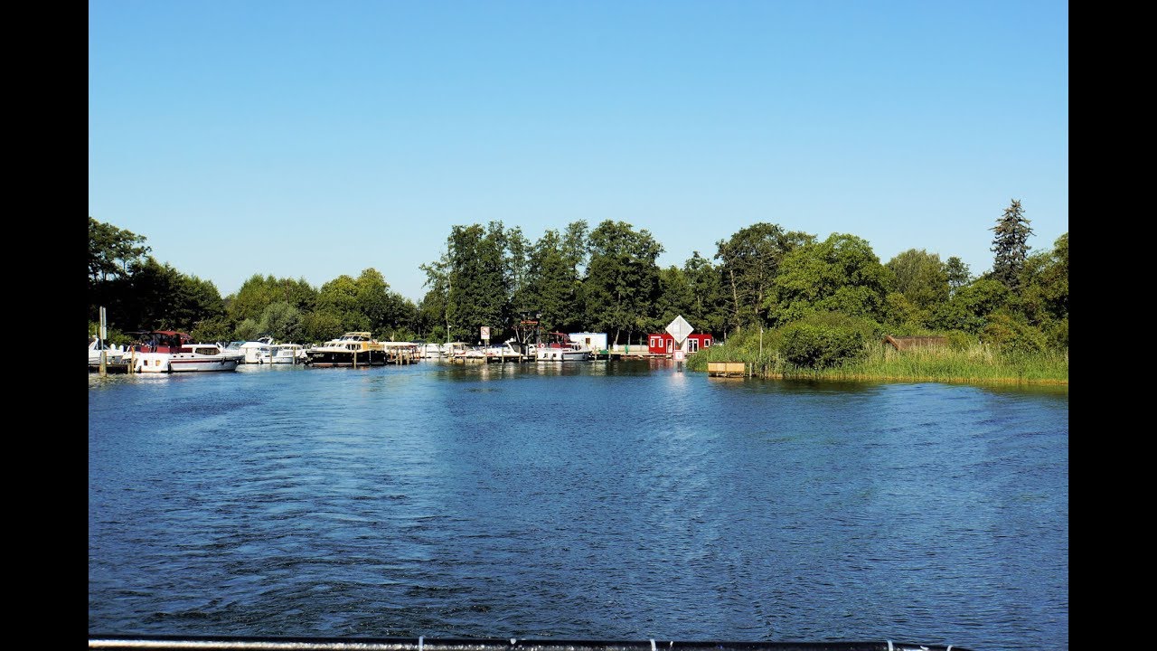 Fahrt auf der Mecklenburgischen Seenplatte