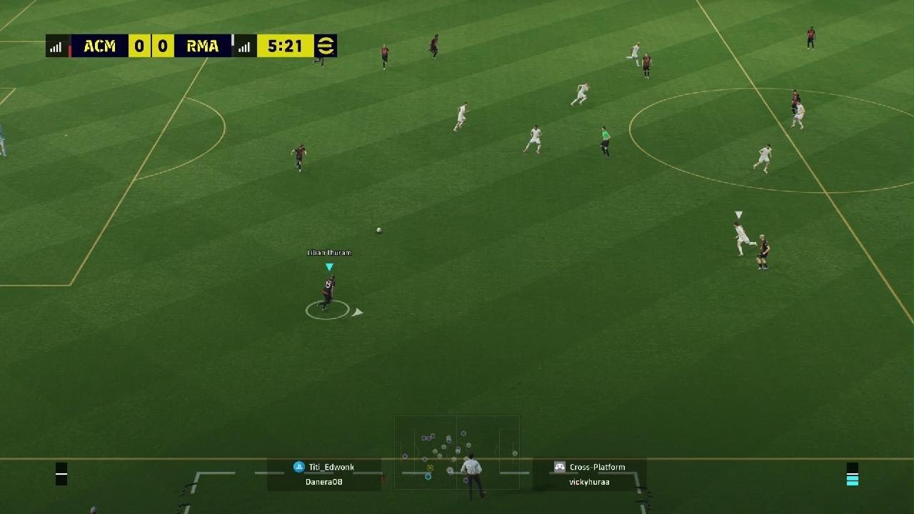Trick corner  kick