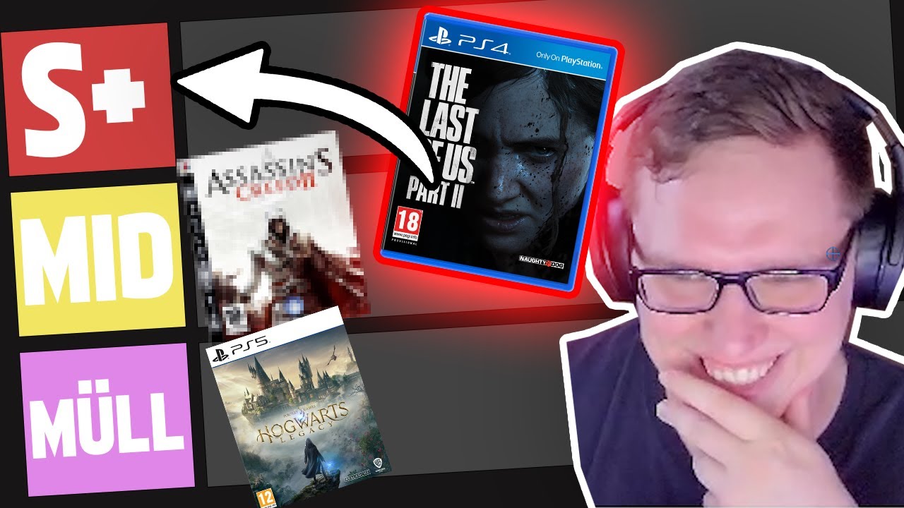 Ich ordne 120 WEITERE SPIELE in eine TIERLIST! (PART 2)