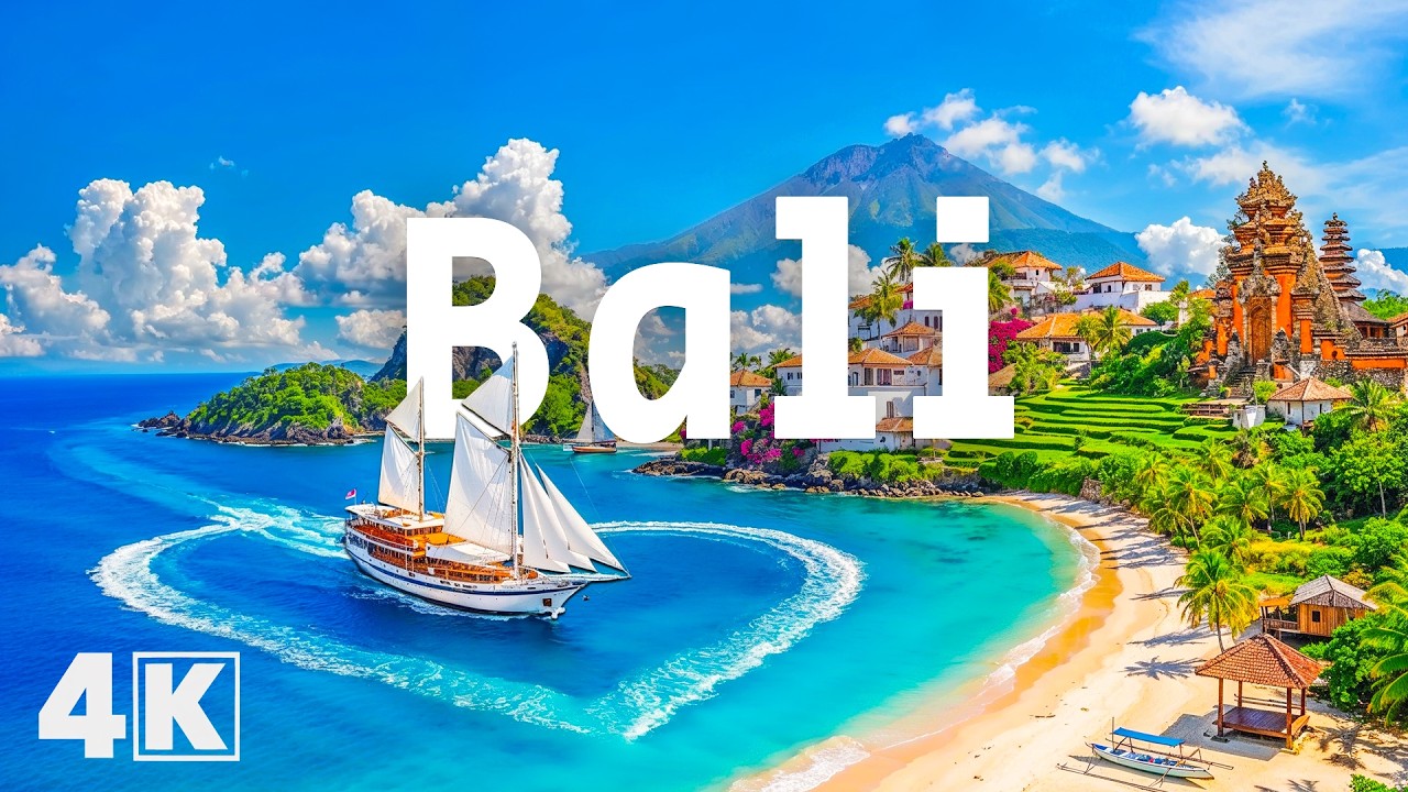 Bali 4K – Discover Paradise Beaches and Tropical Island Beauty With Deep House Chill
