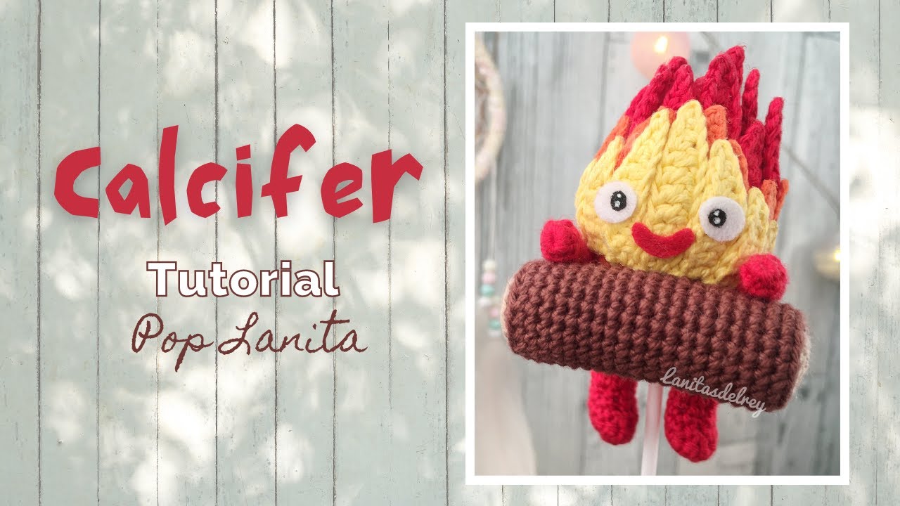 Tutorial Amigurumi - Llavero Calcifer