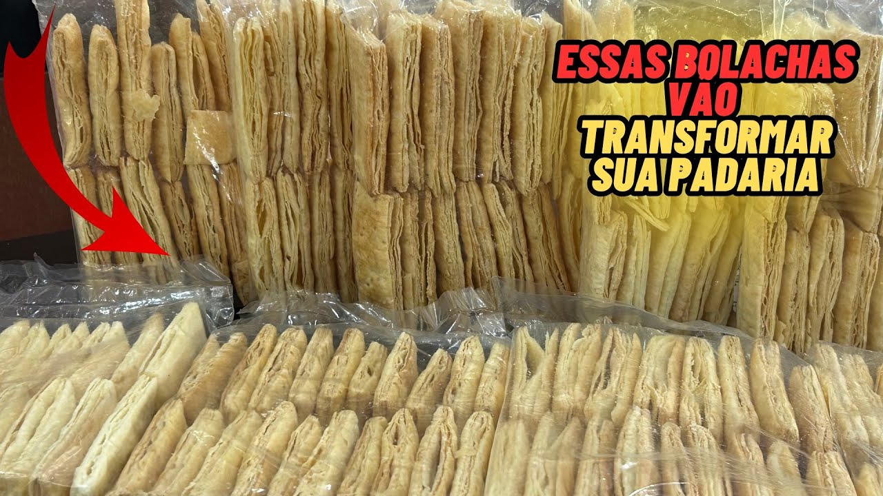 Receita Tradicional Bolacha Sete Capas - Vende muito todos os dias