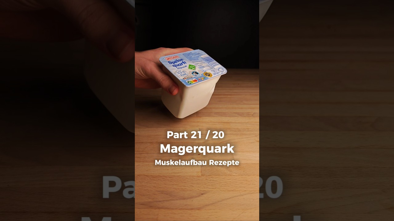 Magerquark 🔥💪 #magerquark #proteinrezepte #muskelaufbau