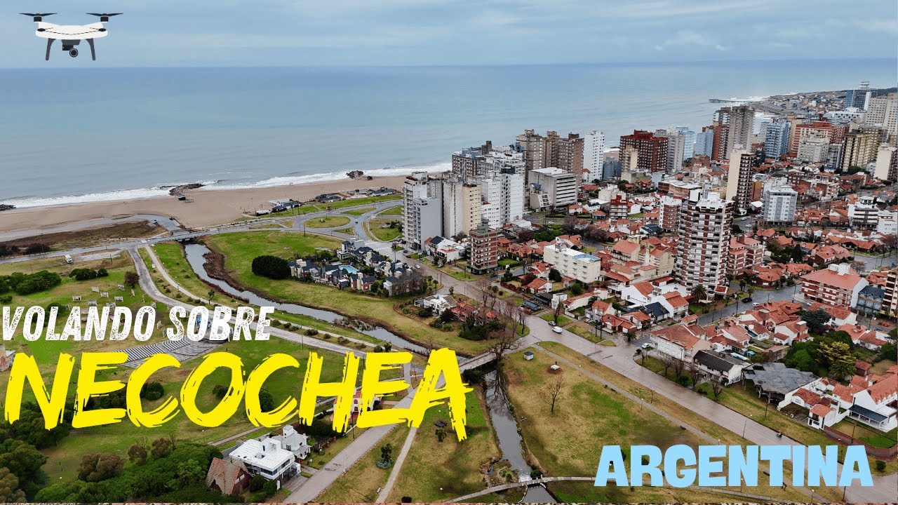 Necochea Buenos Aires Argentina DRONE FOOTAGE