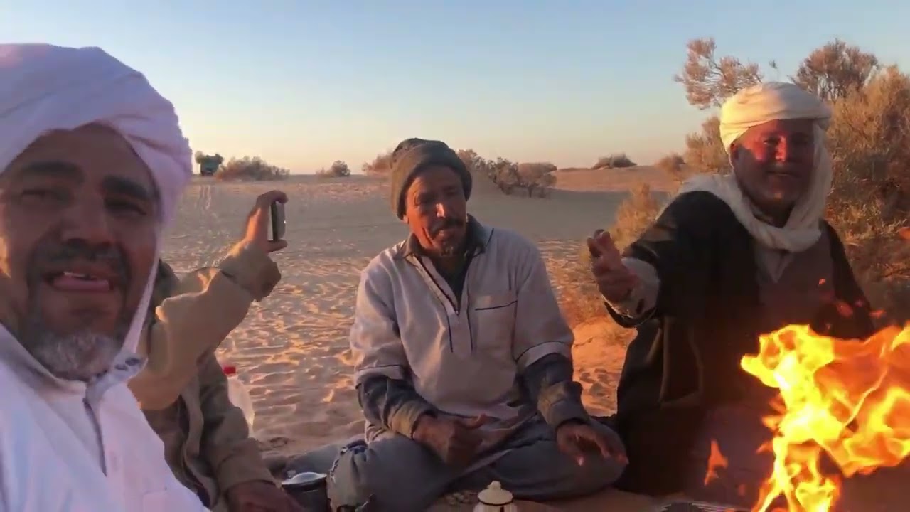 زبارة الشاعر بوزيان الشيخ بالصحراؤ