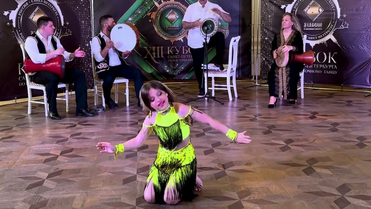Милана Прокопюк & Ossama Shahin импровизация tabla live Кубок Санкт-Петербурга ЛПВТ 