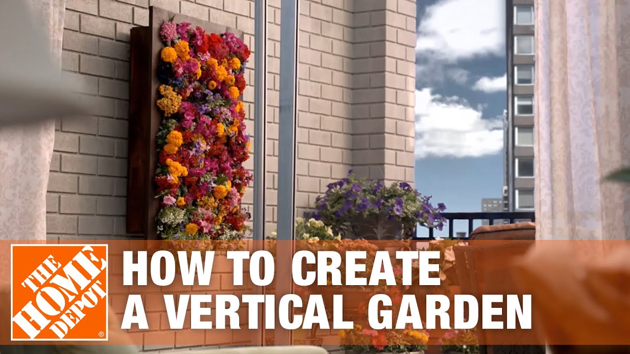 DIY Living Wall | Vertical Garden Planters | The Home Depot