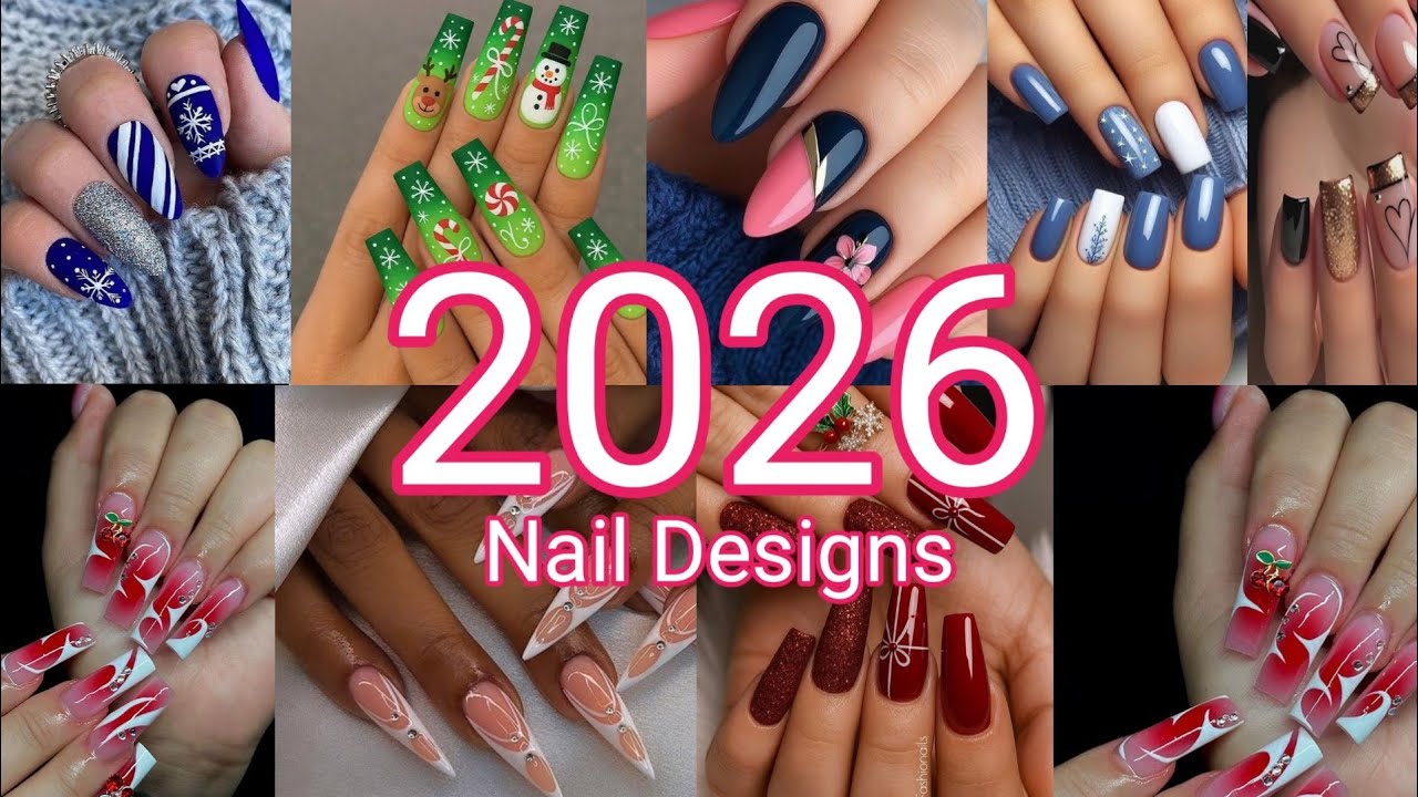 💅Beautiful Nail Designs For Classy Ladies// Crafty Nail Designs For Christmas 🌲