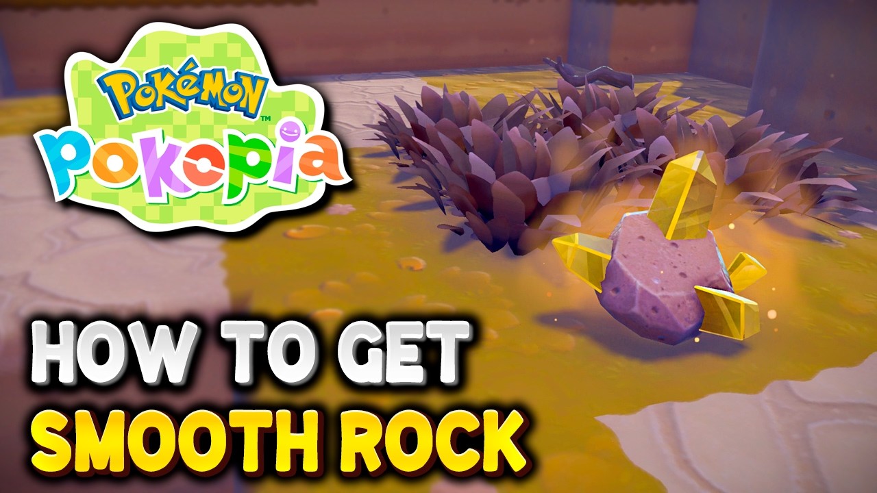SMOOTH ROCK LOCATION - Pokemon Pokopia (Onyx Habitat Item)