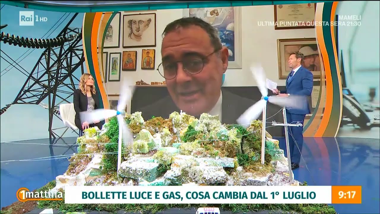 Bollette luce e gas, come scegliere l'operatore migliore – Besseghini (ARERA) a Uno Mattina