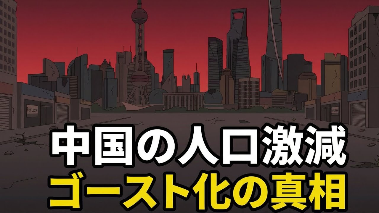 【図でわかる】※中国が悲惨な状況※なぜ65万人も撤退してゴースト化が進んでいる？