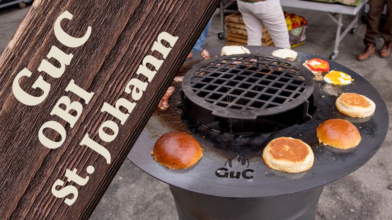 Sensationelle Burger von der Grühn und Chühn Feuertonne