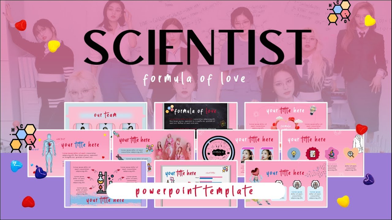 Twice - Scientist ᴵⁿˢᵖᶦʳᵉᵈ #7 Aesthetic PPT #freetemplate #twice #scientist