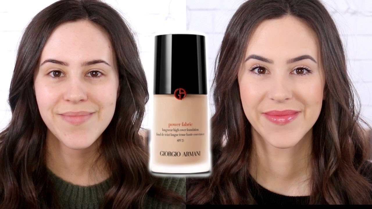 Giorgio Armani Power Fabric Foundation || Worth The Money? || Wear Test