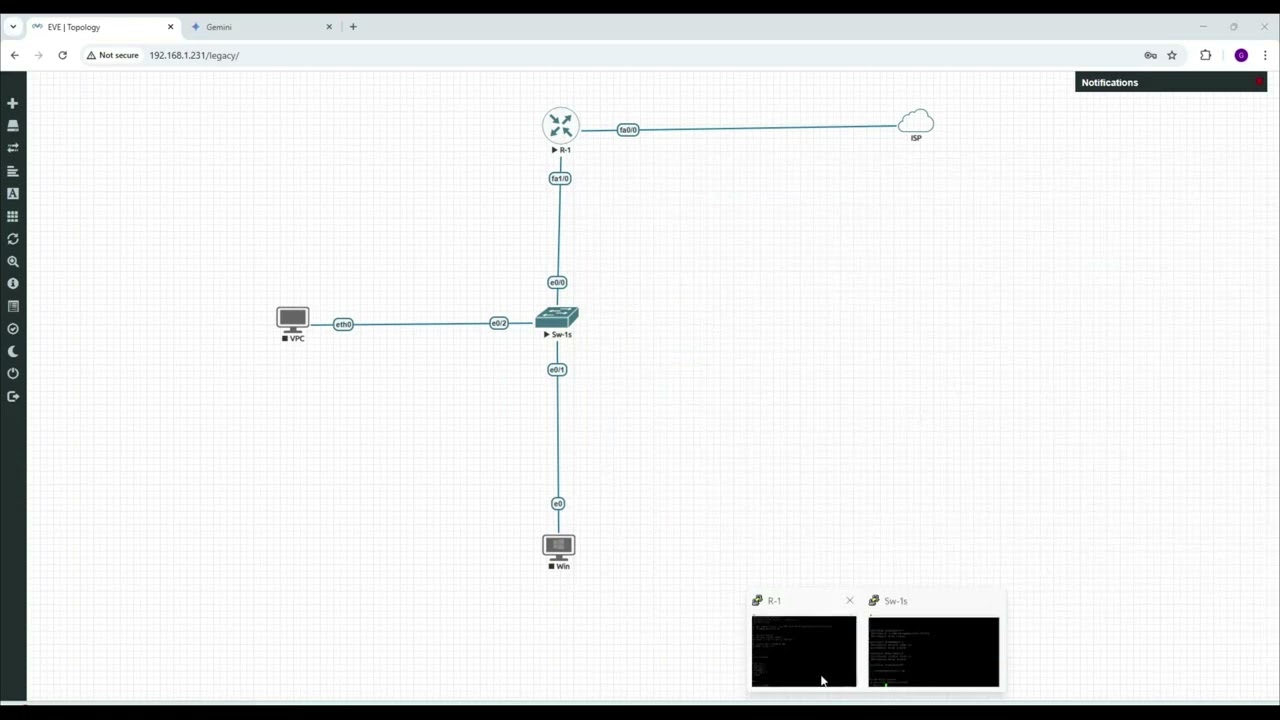 Connect Cisco Router and Switch to ISP