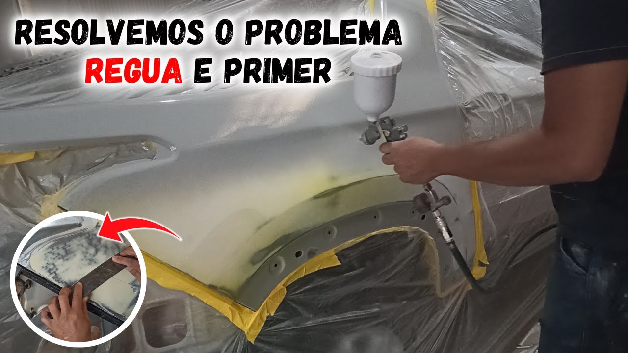 RESOLVIDO O PROBLEMA passando massa com RÉGUA / Como corrigir defeitos na pintura do carro