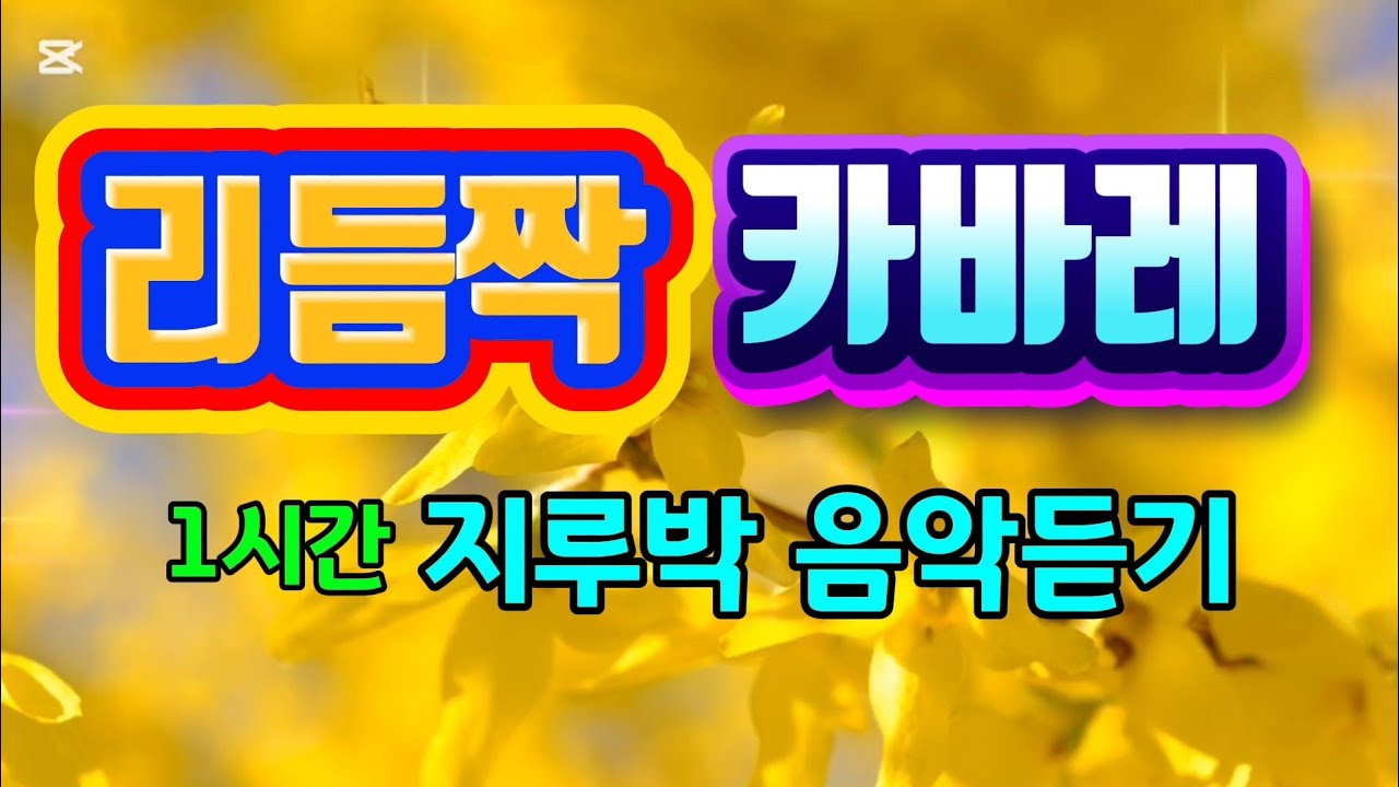 리듬짝 카바레 🌼 1시간 지루박 음악듣기 🌻 #지루박 #리듬짝 #카바레 #지루박음악듣기 