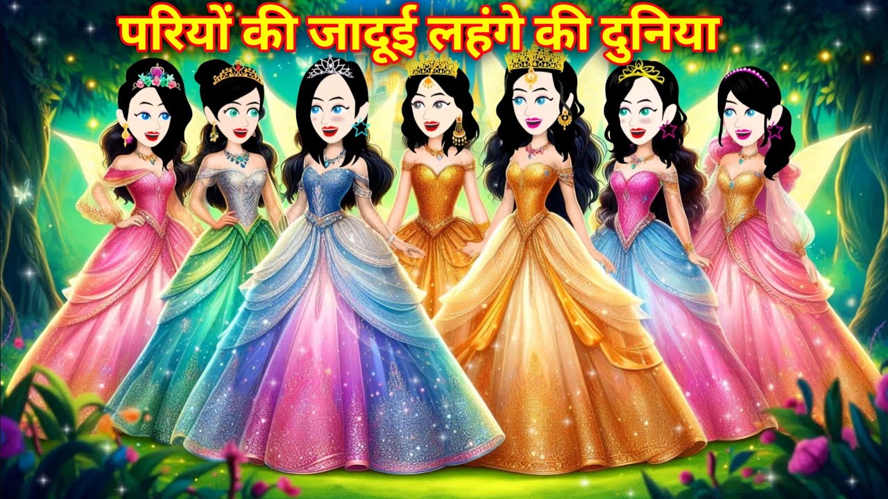 परियों की जादुई लहंगों की दुनिया | Hindi Kahani | Magical Story | Bedtime Stories | Hindi Stories