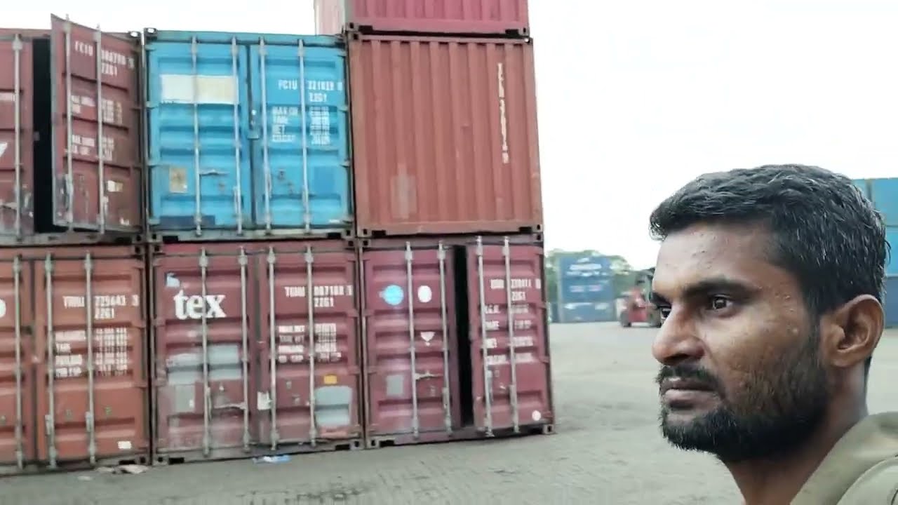 yah kya Ho Gaya.   container loading Vizag 🚛🚛🚛🚛