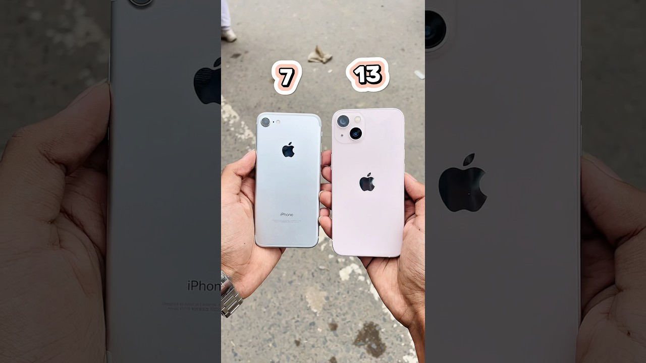 iPhone 7 Vs iPhone 13 || Camera Zoom Test! 