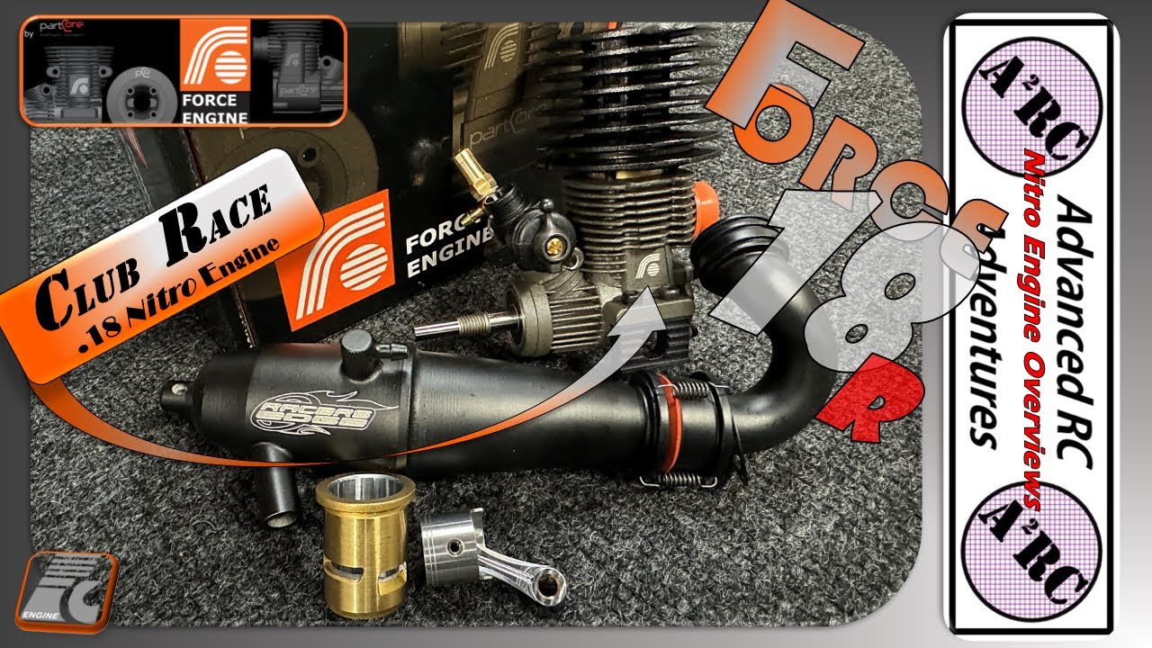 Force 18R Nitro Engine Overview - HPI G3.0 HO Upgrade - Club Racer