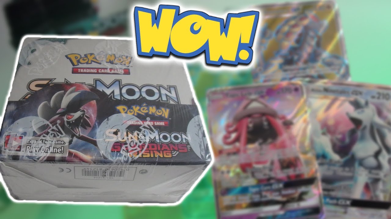 Pokémon Sun & Moon Rising Guardians Booster Box Opening!!