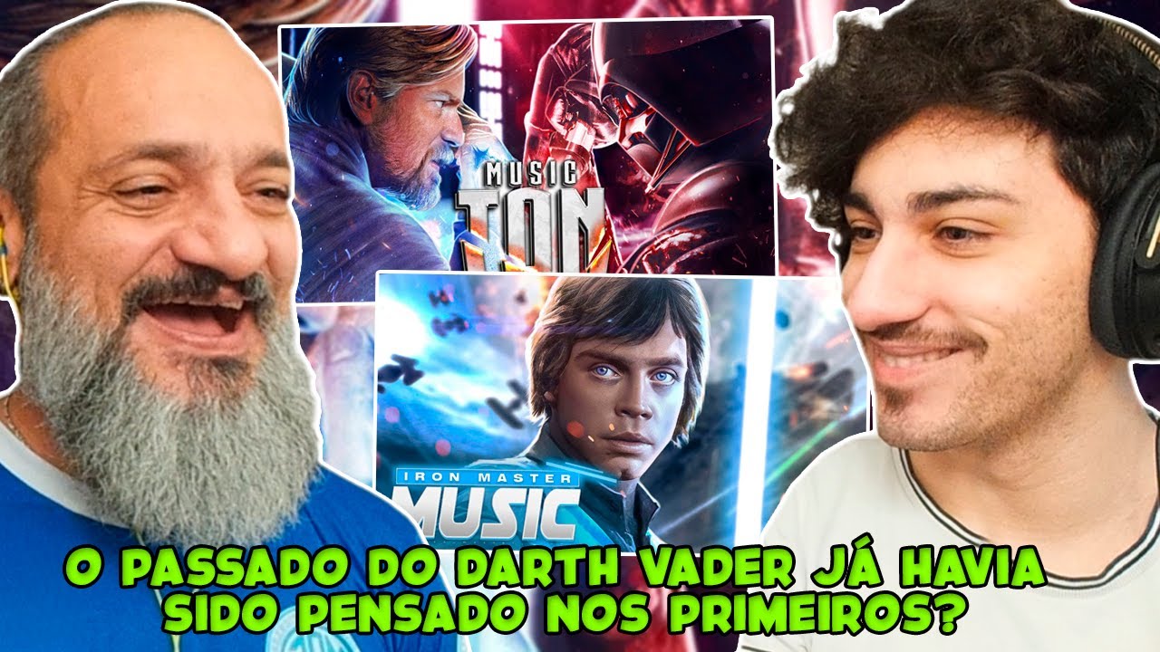 STAR WARS = A GRANDE FAMÍLIA - ObiWan vs Darth Vader & Luke Skywalker - Papyrus | IronMaster - REACT