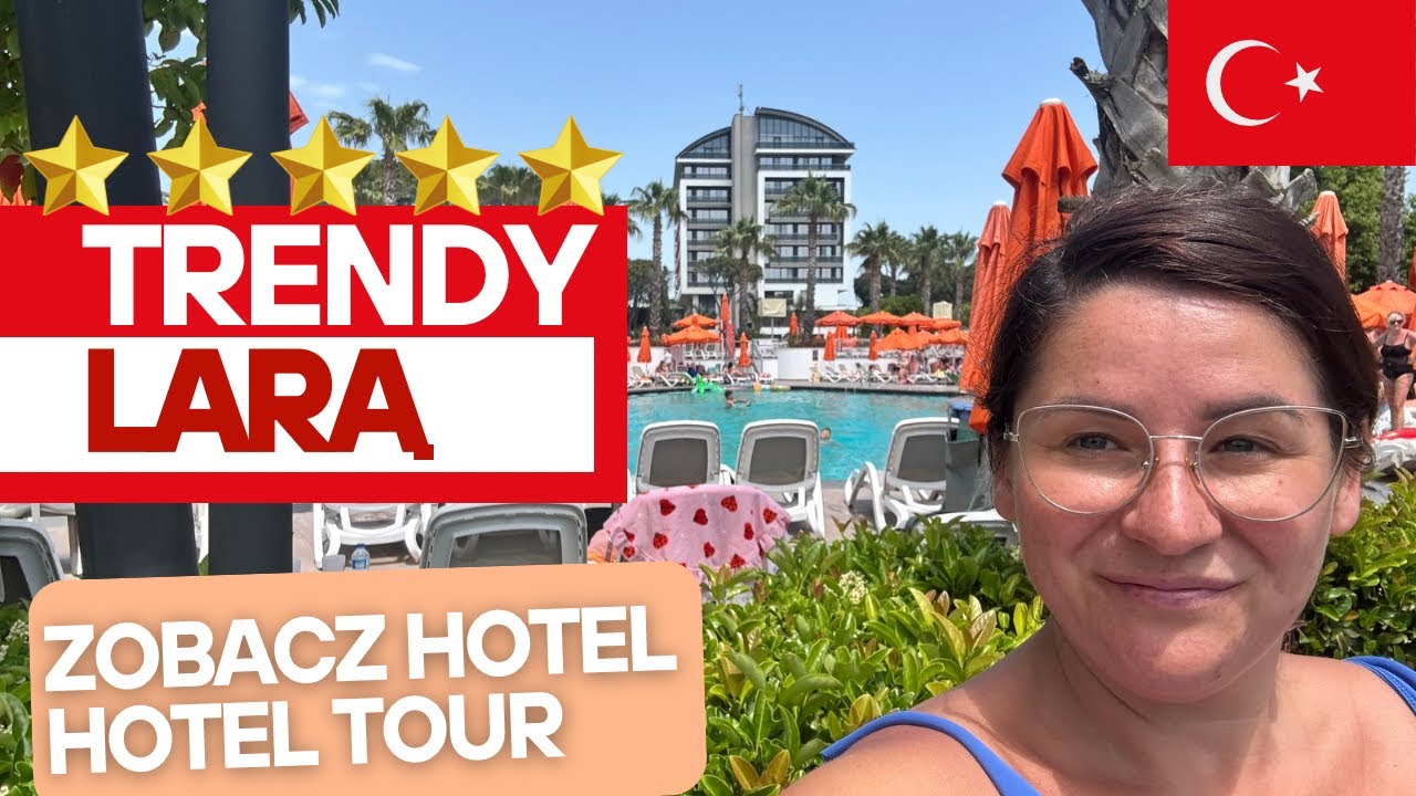 🇹🇷TRENDY LARA 5⭐️⭐️⭐️⭐️⭐️ Hotel All Inclusive Turcja. Riwiera Turecka.