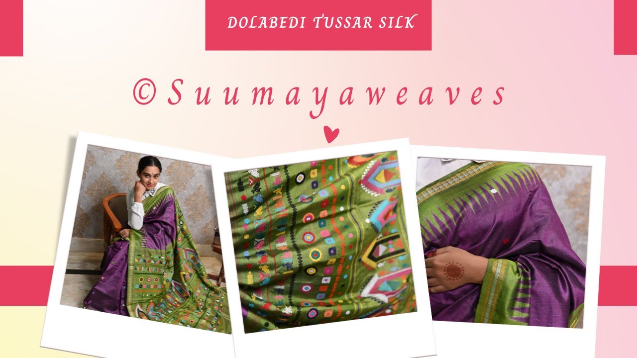 Dolabedi Tussar Silk Saree
