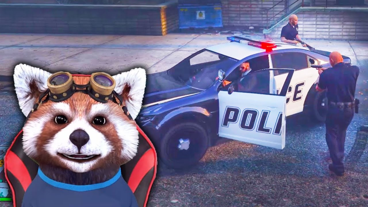 FUR MASINA DE POLITIE SI SCAP DE URMARIRE