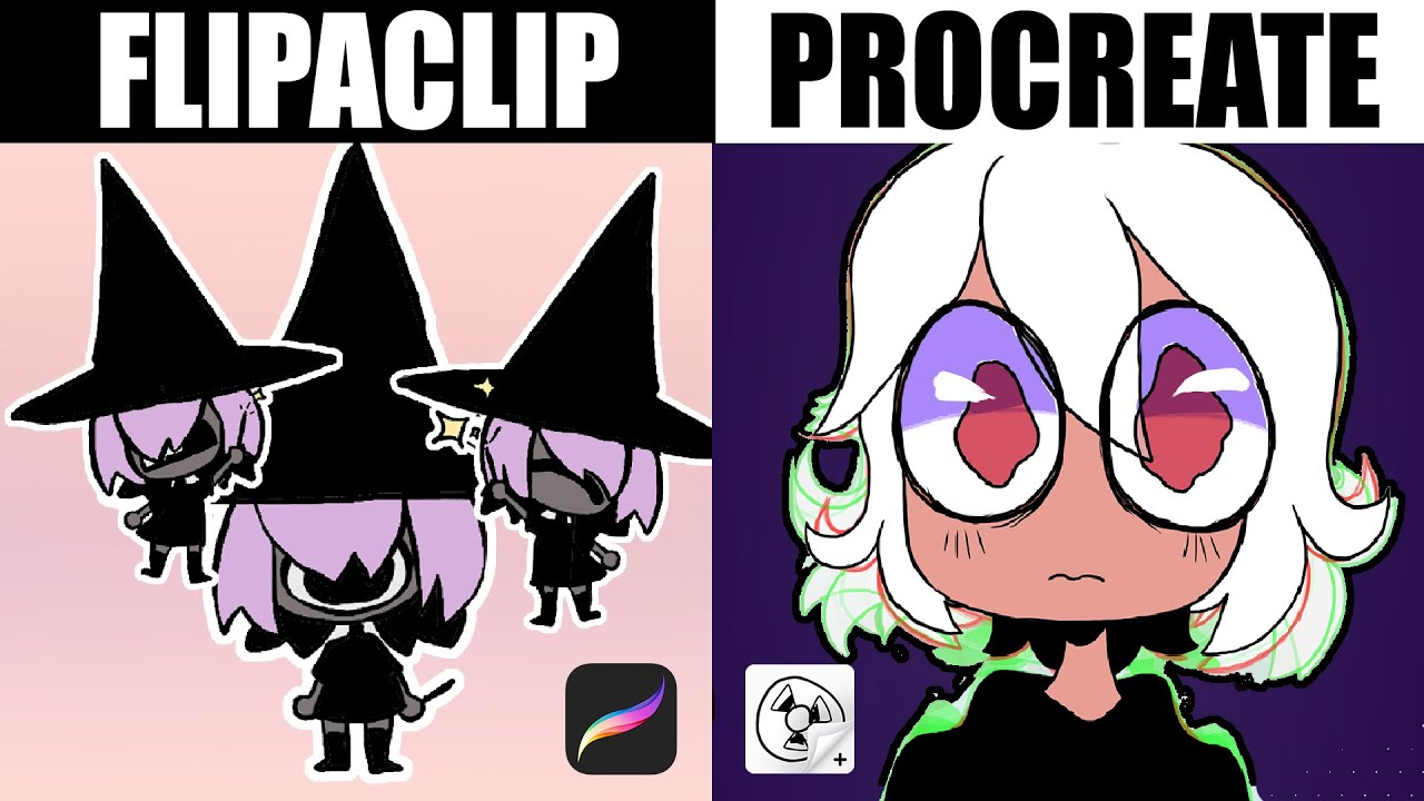 TESTING THE BEST ANIMATION APPS [Procreate V.S. FlipaClip] 2020