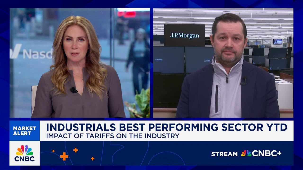 Industrials best performing sector YTD: JPMorgan's Stephen Tusa on his top stock picks