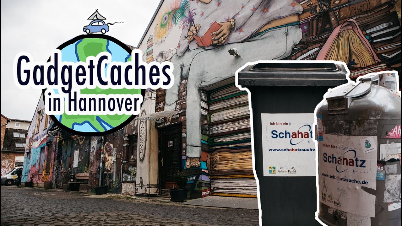 GADGETCACHES & UNTERGRUND VON HANNOVER - AUF GEOCACHING SCHAHATZSUCHE
