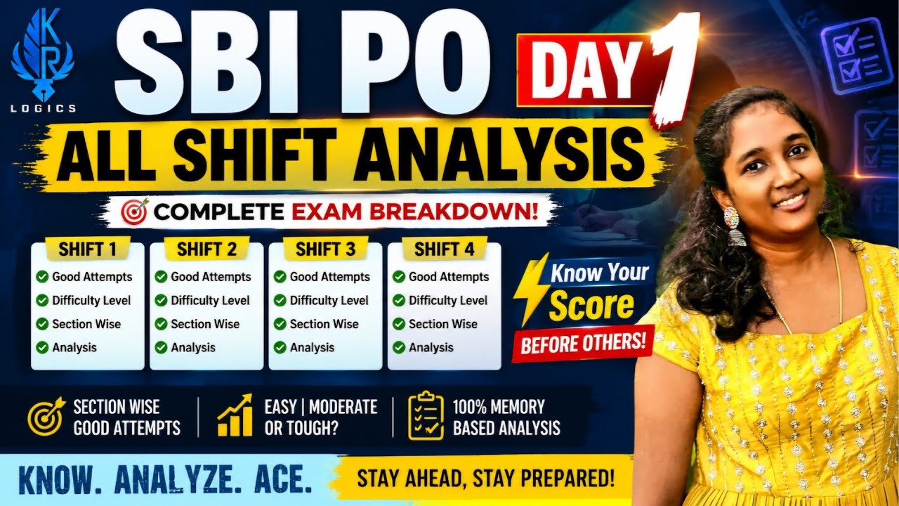 SBI PO PRELIMS | DAY 1 | OVERALL ANALYSIS 