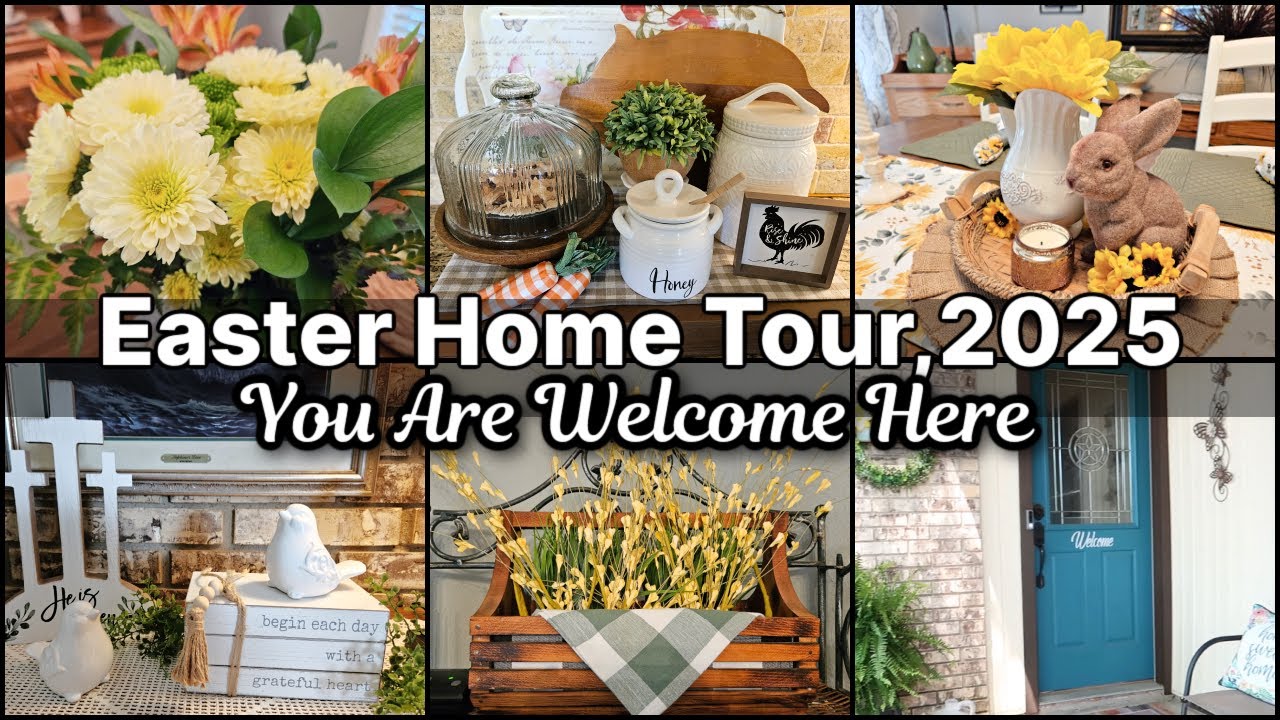 🌸 EASTER HOME TOUR, 2025 | Spring Decorating Ideas & Simple Home Inspiration