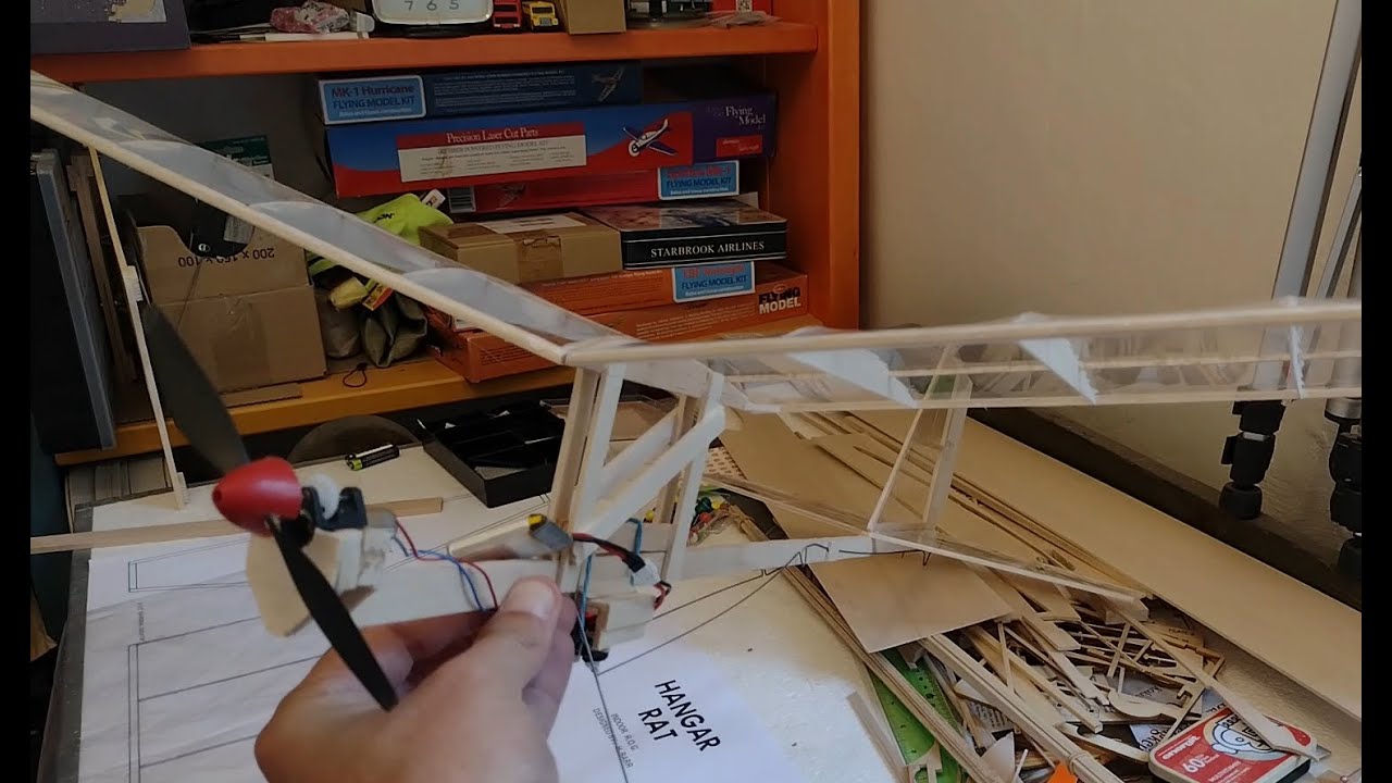 02 Hangar Rat RC Conversion   Wing and final assembly