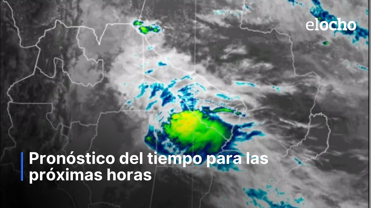 PRONÓSTICO DEL TIEMPO PARA LAS PRÓXIMAS HORAS