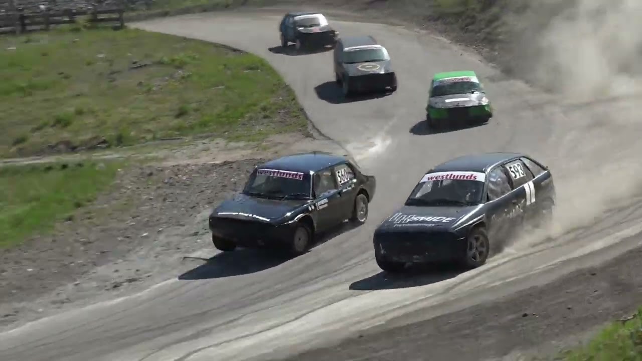 Folkrace Gestrikefestivalen 25-26/5 2024 kval 2 Kyrkberget Gestrike RT
