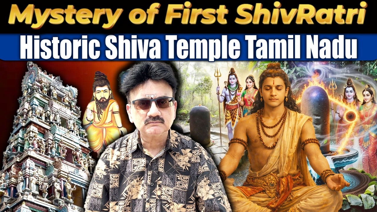 🔥 The Birthplace of ShivRatri? Hidden Shiva Temple in TN | Vadakku Vijayanarayanam Temple