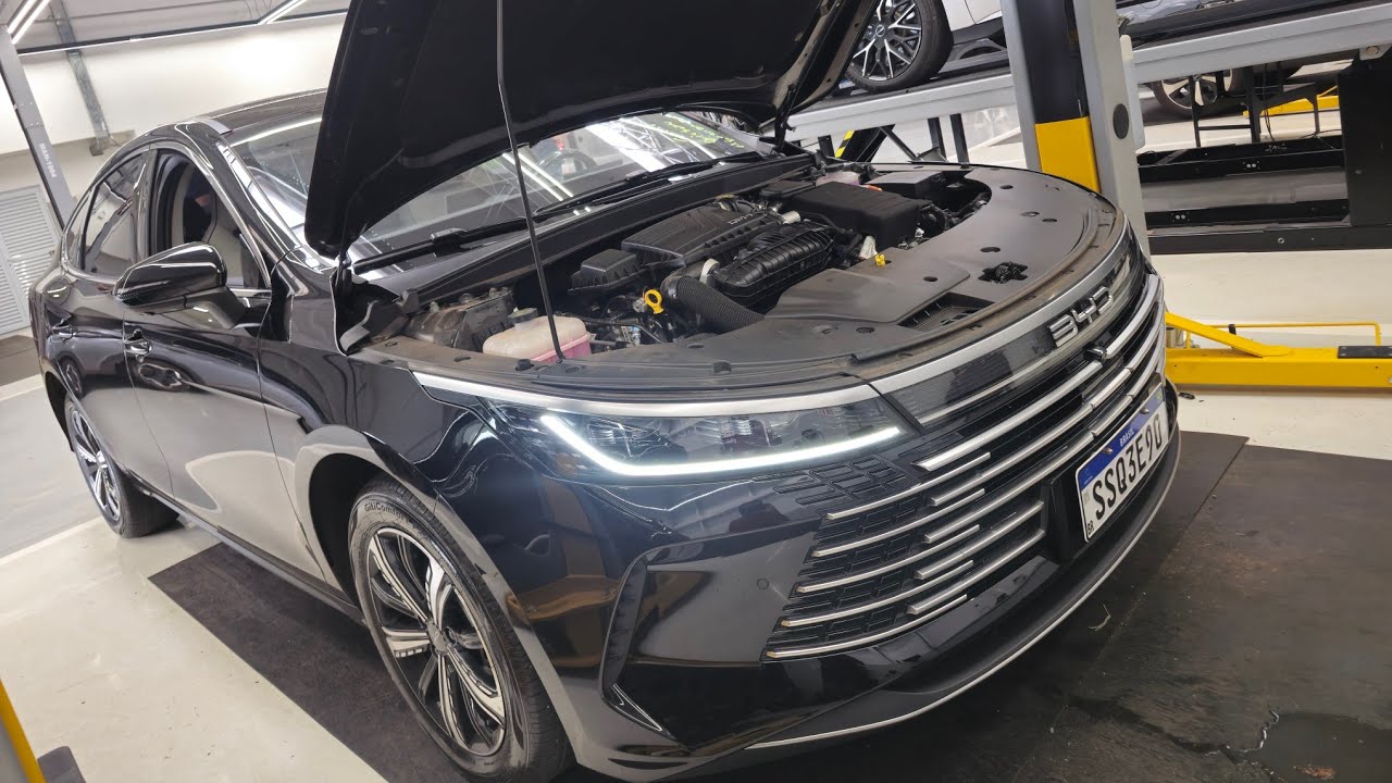 BYD King 12000 km de revisão