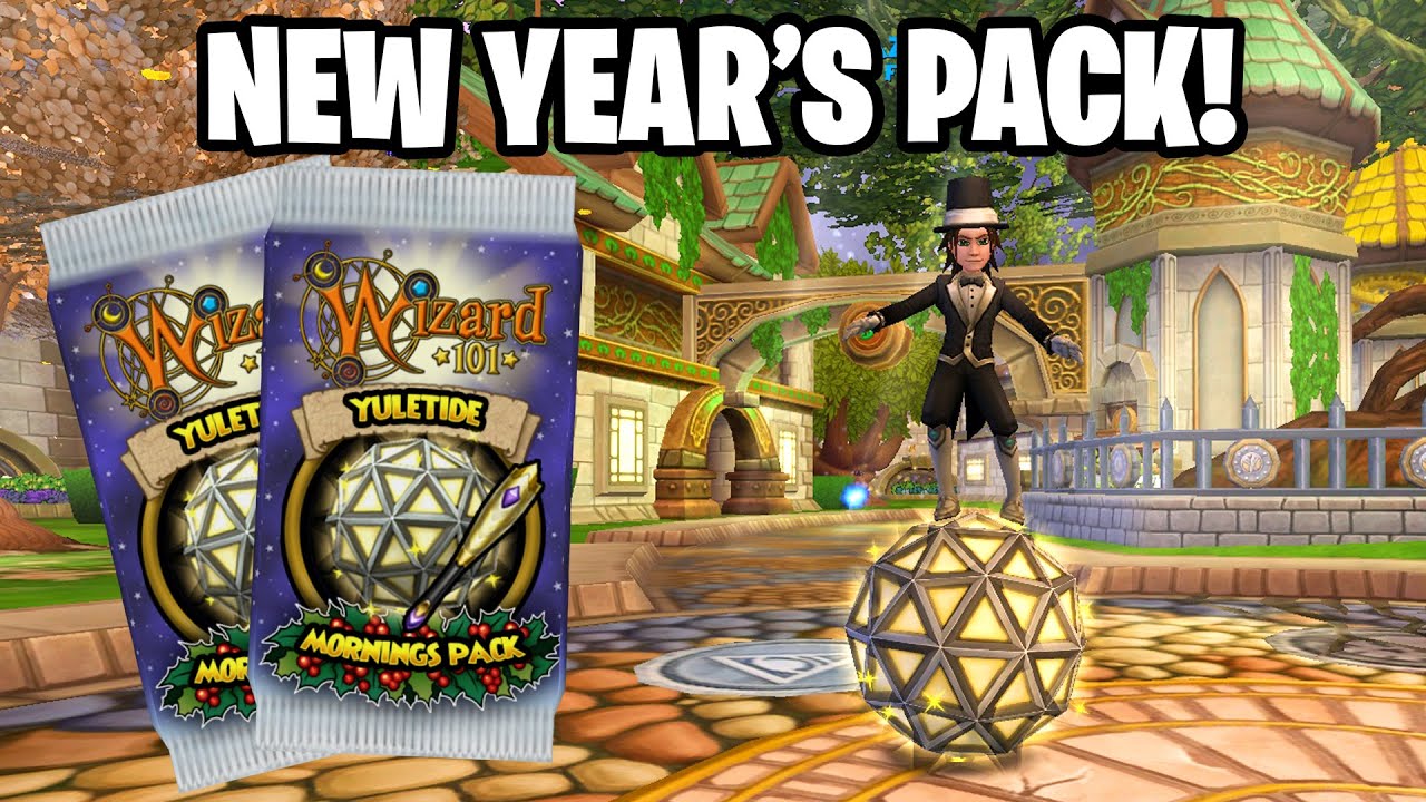 Wizard101: NEW YEAR'S 2022 PACK OPENING!!