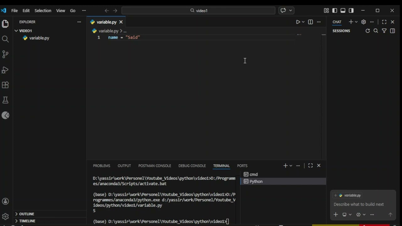 Python Variables Explained in 3 Minutes (For Absolute Beginners)