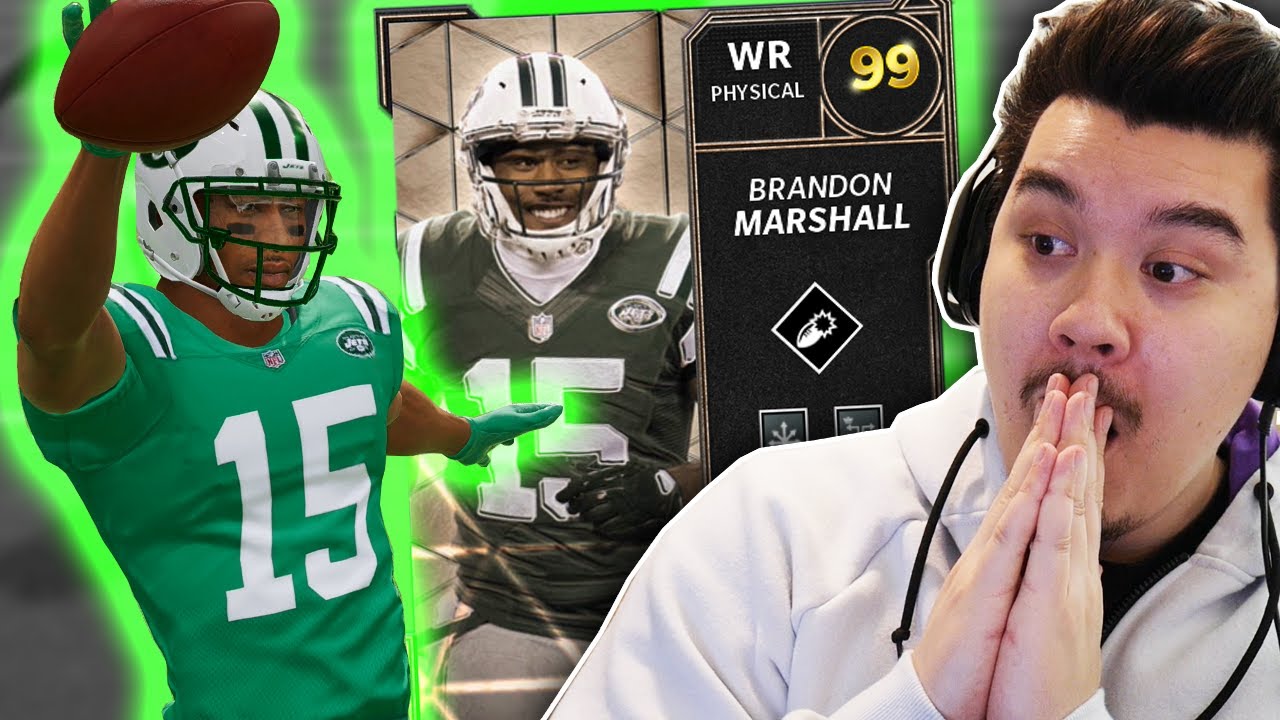 99 OVR BRANDON MARSHALL made my opponent RAGE QUIT