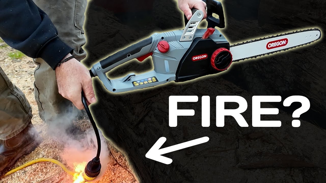Not off to a Good Start with the Electric Chainsaw