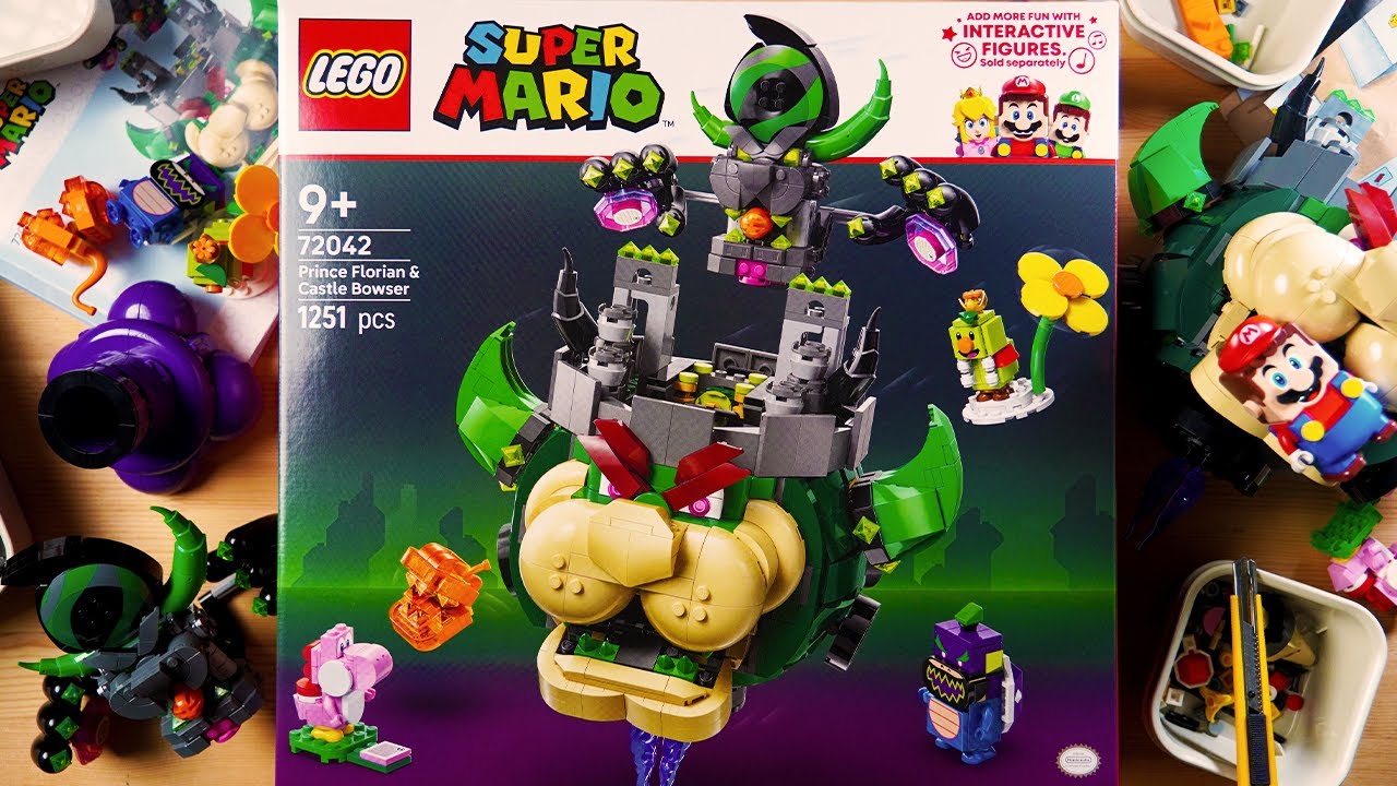 LEGO® Super Mario™ Prince Florian & Castle Bowser 72042 レゴスーパーマリオ フロリアン王子と城クッパ城